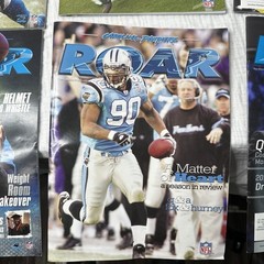 2011 Carolina Panthers Roar Magazine lot 9
