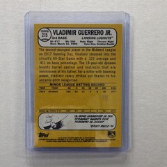 2017 Topps Heritage Minor League – Short Prints Vladimir Guerrero Jr. #215 (RC)