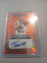 Isaac Okoro Panini Obsidian Magmatic Signatures Auto /75 #MS-IOC