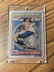 TED WILLIAMS #/99 – 2015 Topps 1993 Finest Metal ONLINE ONLY SP RED SOX HOF