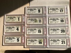 1972 World Chess Championship Ticket Final Game 21 Bobby Fischer Spassky (ONE)