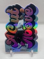 2021 Skybox Metal Universe Champions A Cut Above #ACA20 LeBron James! Clean!🐺🔥