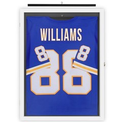 Lockable 23×31 Display Case with Hanger for American Flat Jersey Frame