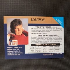 1990 Pro Set PGA Tour Promo / Prototype Card Pair – Lee Trevino & Bob Tway RARE
