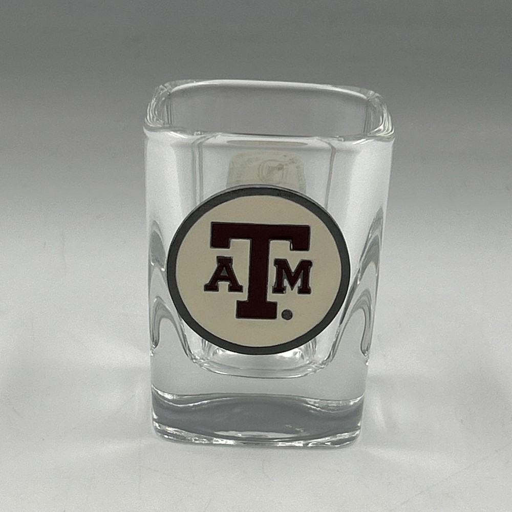 Texas A&M Aggies Shot Glass – Metal Logo
