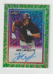 2025 Leaf vivid-Jace Laviolette Autograph 5/5-Cleveland Guardians