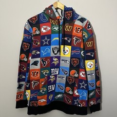 NFL x Staple All Team Logos Pullover Hoodie Sweatshirt Mens 2XL Multicolor Rare