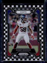 2023 Panini Prizm #124 Bobby Okereke Black and White Checker