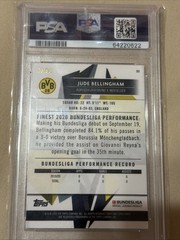 2020-21 Topps Finest Bundesliga – Jude Bellingham #32 Green Refractor /99 (RC)