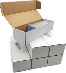 Quality Cardboard Trading Card Storage Box Set – Dustproof & Easy to Assemble