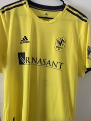 adidas Nashville SC 20/21 Zimmerman Home Authentic Men’s Jersey – Yellow, Size M