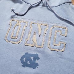 Vintage Y2K JanSport UNC Tarheels Sz Small Mens Carolina Blue Hoodie Thrashed