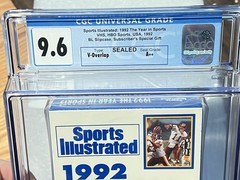Sports Illustrated 1992 The Year In Sports VHS Michael Jordan Dream Team CGC 9.6