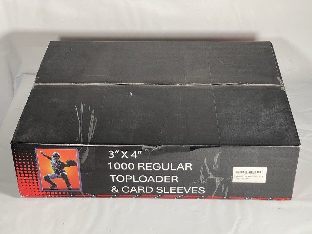 3″ X 4″ 1000 Regular Top Loader And Card Sleeves