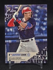 2025 Topps Series 1 Dylan Crews Grapefruit League Foil Insert RC #TG-20