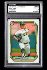 2026 Gage Jump 1st Bowman Prospects Card #BP-15 Athletics Mint Gem Graded 10