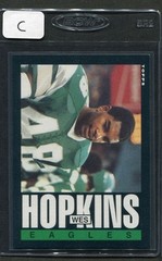 1985 Topps Wes Hopkins RC #129 Eagles NM (C)
