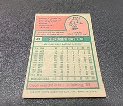 1975 Topps – Minis #43 Cleon Jones