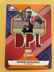2021 Panini Elite Extra Edition Edwin Rosario Relic /199
