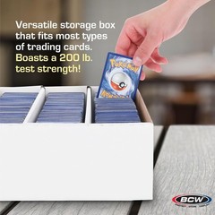 X8 BCW 3200 Card Monster Shoe Boxes Trading / Gaming / Coin Slabs Storage DEAL