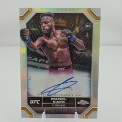 Topps 2024 Topps Chrome UFC Manel Kape Chrome Rookie Auto Refractor /150