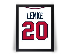 compare to MARK LEMKE Atlanta Braves Baseball Photo Picture 8×10 11×14 16×20 JZ