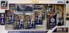 2024-25 Panini DonRuss NBA Basketball Trading Cards Bundle, 6 Packs, 1 Oversized