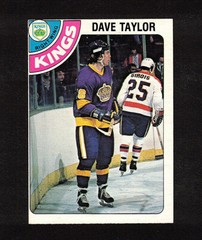 1978-79 DAVE TAYLOR #353 ROOKIE NM OPC 1,069 Pts KEY LA Star/GM HOF? Hockey Card