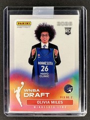 Olivia Miles RC 2026 Panini Instant WNBA #DN-2 WNBA Draft Night Lynx Rookie