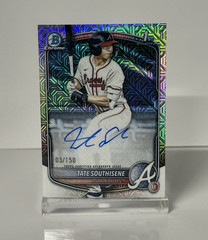 2025 Topps Bowman Draft Chrome Prospect Autos /150 Tate Southisene #CPA-TS
