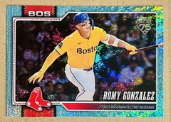 2026 Topps #294 Romy Gonzalez Aqua Holo Foil SP 1:500