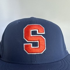 Syracuse Orange Nike True Dri-Fit Fitted Hat Size 6 7/8 7 1/8 7 1/4 Navy S Logo