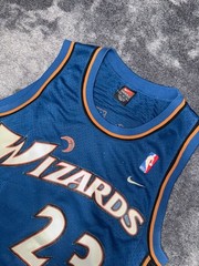 Nike Michael Jordan #23 Washington Wizards NBA Swingman Jersey Blue Size M