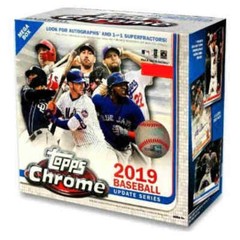 2019 TOPPS CHROME UPDATE SERIES BASEBALL – MEGA BOX Factory Sealed 19TOBCUS-MB
