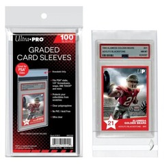 (100-Pack) Ultra Pro PSA SIZED Graded Card Sleeves Resealable Bags – FIT FOR PSA