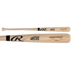 Pete Crow-Armstrong Chicago Cubs Autographed Blonde Rawlings Pro Model Bat