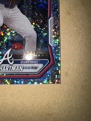 2026 Bowman Chrome Speckle Refractor /299 Eric Hartman #BCP-102 Braves 1st OF