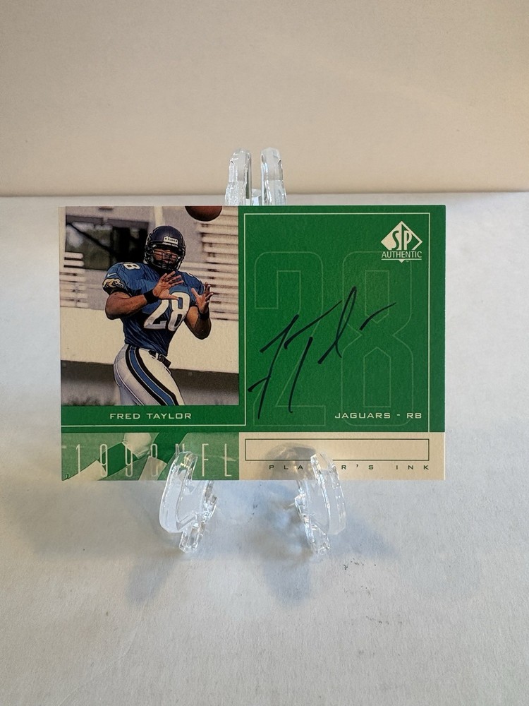 1998 SP Authentic – Player’s Ink Fred Taylor #FT (RC) (Z)