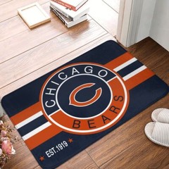 Bears Chicago Carpet 16x24in Doormat Floor Mat Non-slip Mat Home Décor