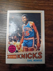 1977-78 Topps Earl Monroe #6 Basketball Card New York Knicks