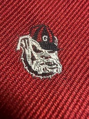 University of Georgia Bulldog Necktie Officially Licensed Collegiate Product