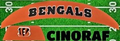 Cincinnati Bengals 3D Front & Back SpeedFlex Bumpers