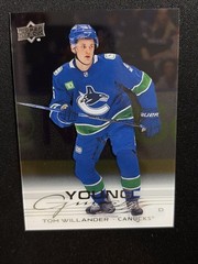 25-26 UD Extended Series RC Clear Cut Parallel Young Guns 717 Tom Willander