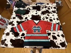Shreveport Mudbugs Pro Hockey Jersey Size Multiple Autographs See Pictures