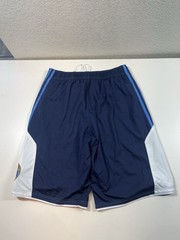 Blue adidas Denver Nuggets Athletic Basketball Shorts Men’s L Large