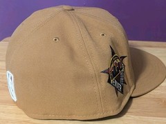 Denver Nuggets New Era 59FIFTY Fitted Hat Size 7 3/4 Tan NBA Basketball