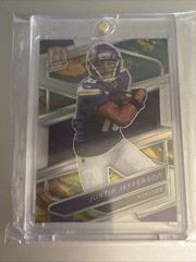 2024 Panini Spectra – Justin Jefferson #69 Universal Prizm Die-Cut /10