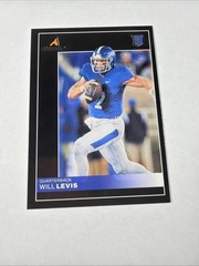2023 Chronicles Pinnacle Draft Picks #4 Will Levis Rookie Black (RC) Titans