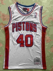 Bill Laimbeer Detroit Pistons Basketball Jersey – NWT – Multiple Sizes
