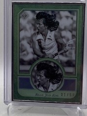 2020 Topps Transcendent Tennis Icons #45 Billie Jean King FRAMED 31/50 HOF
